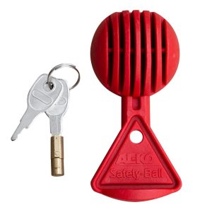 Antivol de boule d'attelage remorque avec insert de verrouillage AL-KO AK7 +safety ball.