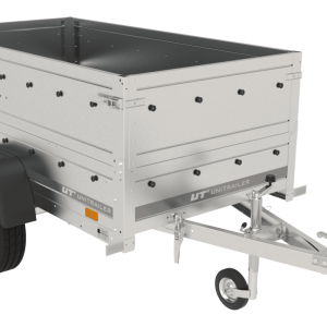 Remorque Garden Trailer 200 KIPP avec roue jockey et rehausses
