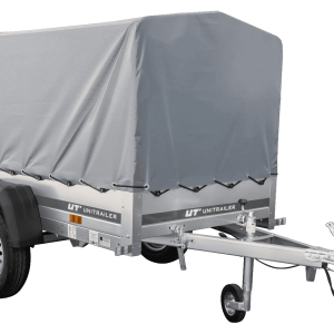 Remorque automobile 200 KIPP – Bâche haute, arceau, roue jockey, PTAC 500 kg