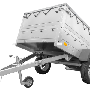 Remorque neuve 200x106 Garden Trailer 200 KIPP avec bâche plate et rehausses