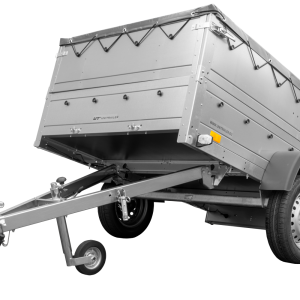 Remorque neuve 200x125 Garden Trailer 201 KIPP avec bâche plate et rehausses