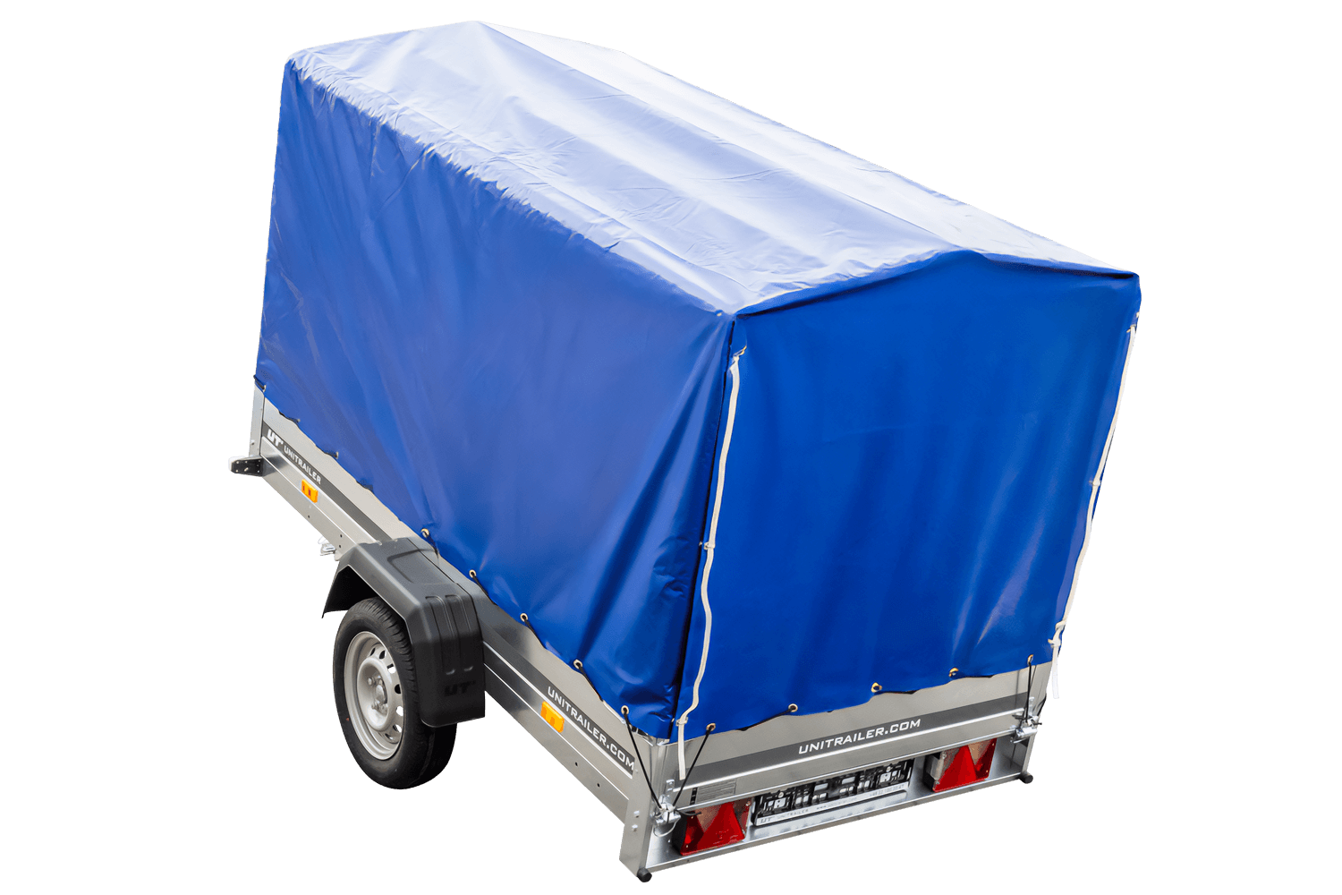 Remorque 230x125 Garden Trailer 230 KIPP avec bâche haute et roue jockey – Image 5