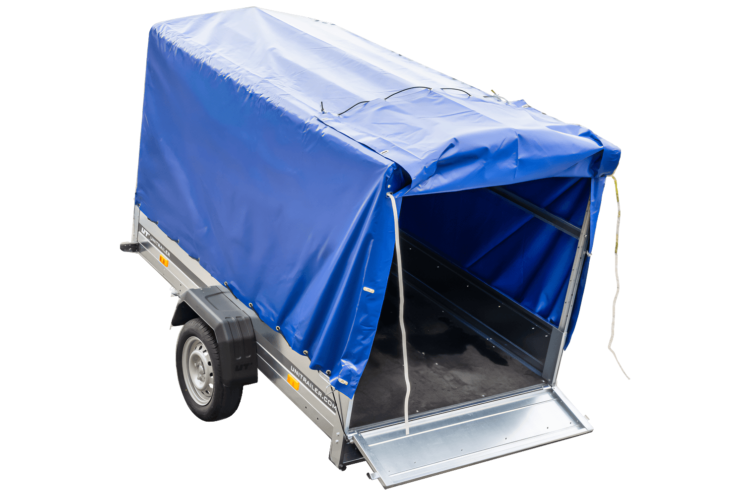 Remorque 230x125 Garden Trailer 230 KIPP avec bâche haute et roue jockey – Image 6