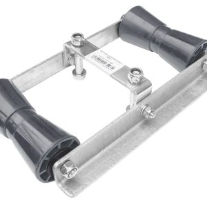 Rouleau de quille double à balancier pivotant KRZ2/60 pour remorques bateau