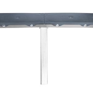 Support de patin double - PZ2 H=400 mm