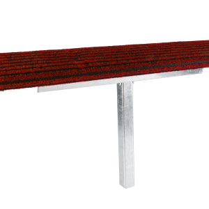 Support latéral plat UNITRAILER, longueur 59cm, hauteur 8cm, pour remorque bateau