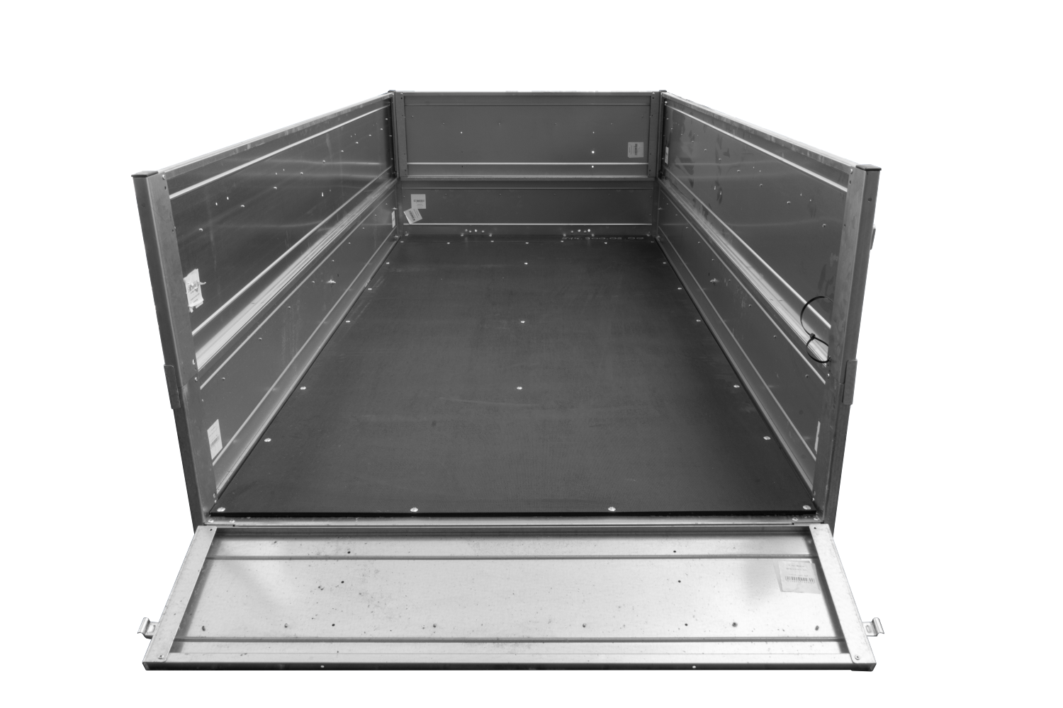 Unitrailer Remorque de Jardin 264 KIPP (Neuve) avec roue jockey et planches BIS – Image 6