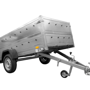 Unitrailer Remorque de Jardin 264 KIPP (Neuve) avec roue jockey et planches BIS