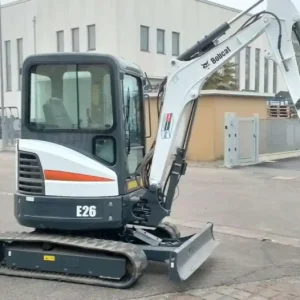 BOBCAT E26, 2,64 T, + 3 GODETS