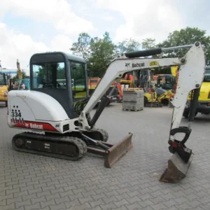 BOBCAT 334, 3,4T + 3 GODETS