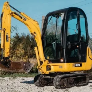 JCB 8014, 2012 + 3 GODETS