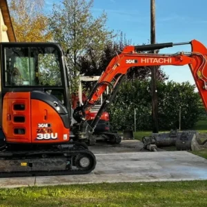 HITACHI ZX38U-6, + BRH + 3 GODETS
