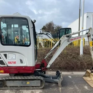 TAKEUCHI TB216, 2015 + 3 GODETS