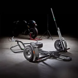 Remorque Porte-Moto For One – Ultra-Légère 70 kg – Noir – PTAC 400 Kg.